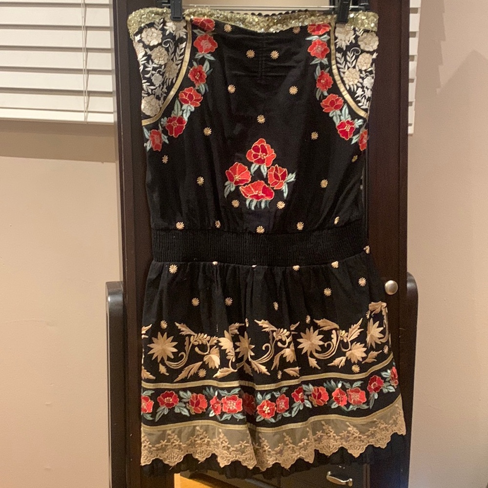 Sequin Rose dress